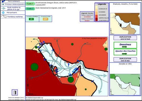 Logiciel de cartographie du Golfe Arabo-Persique - Jacques MUNIGA