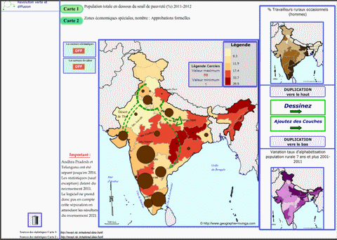 Logiciel de cartographie l'Inde - Jacques MUNIGA