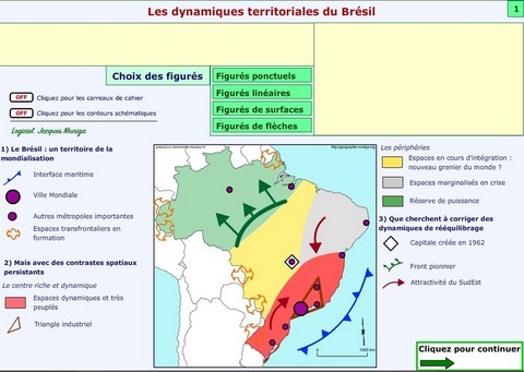 Les dynamiques territoriales du Brésil - Jacques MUNIGA