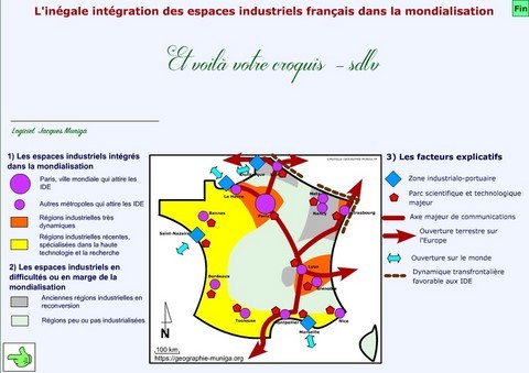 L'inégale intégration des espaces industriels français dans la mondialisation - Jacques MUNIGA