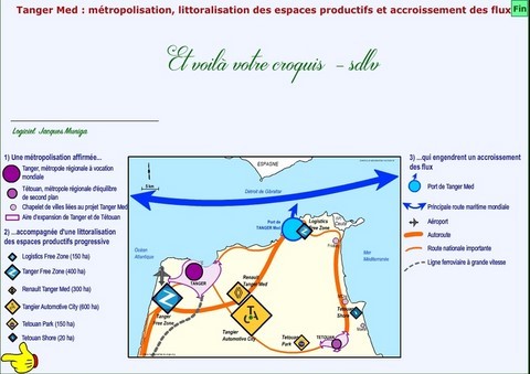 Tanger Med : métropolisation, littoralisation des espaces productifs et accroissement des flux