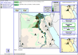 logiciel de cartographie - l'Egypte