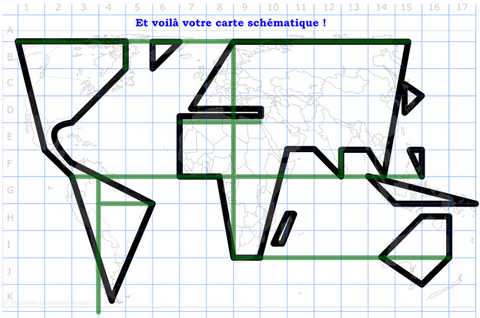 Je dessine le Monde schématique