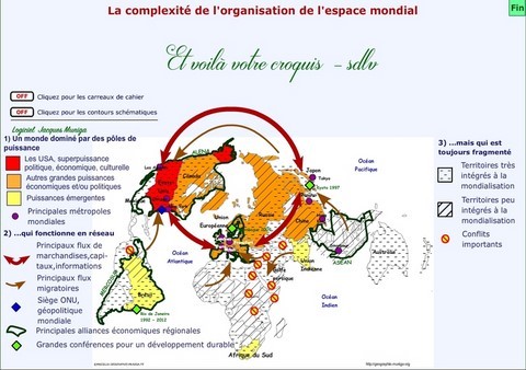 La complexité de l'organisation de l'espace mondial - Jacques MUNIGA