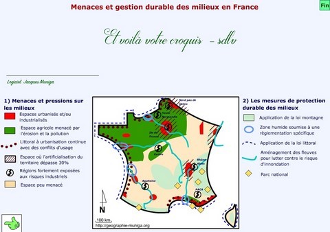 Menaces et gestion durable des milieux en France - Jacques MUNIGA