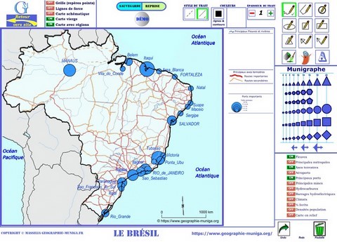 Muni_Carto_SDLV le Brésil