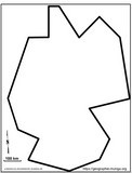 Fond de carte schématique Allemagne par Jacques MUNIGA