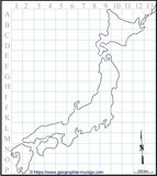 Carte du Japon - Jacques MUNIGA
