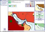 logiciel de cartographie - le Golfe Arabo-Persique