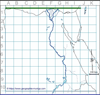 L'Egypte schématique L'Egypte schématique (carte)