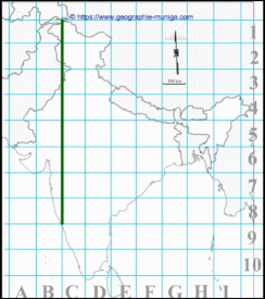 L'Inde schématique L'Inde schématique (carte)