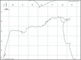 Carte Tanger-Tétouan avec grille - Jacques MUNIGA